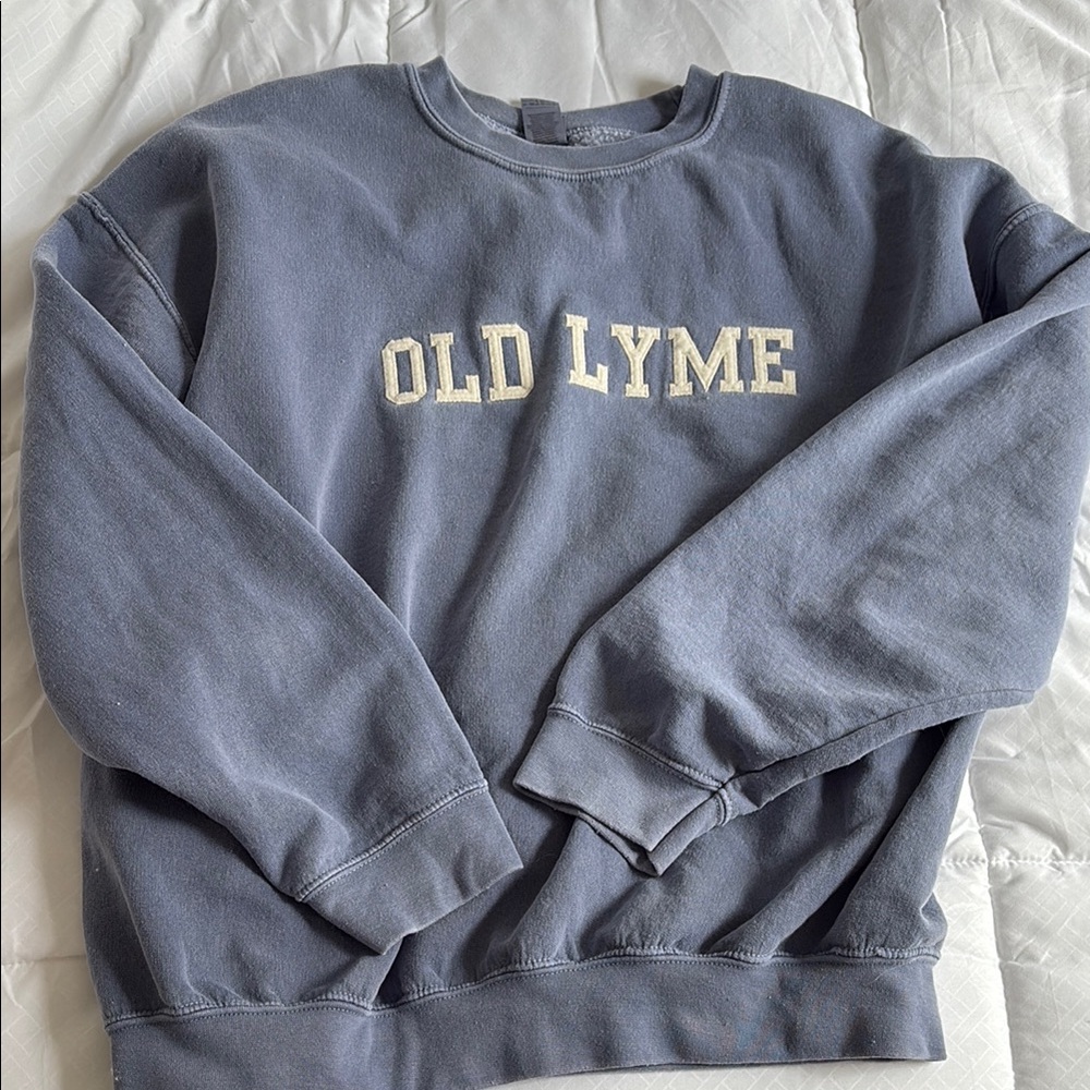 Connecticut beach town crewneck